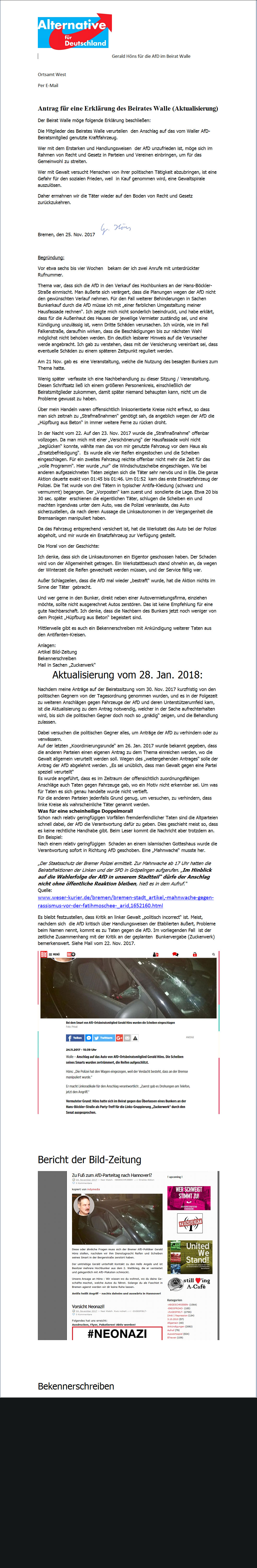 linke Gewalt